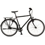 vsf fahrradmanufaktur T-300 Alfine - Men City Bike with Belt Drive - 2023 - ebony matt