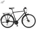 vsf fahrradmanufaktur T-100 SPORT Disc Alivio - Women Touring Bike - 2023 - ebony matt