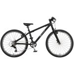 KUbikes 24L MTB 8-Speed Kids Bike - black