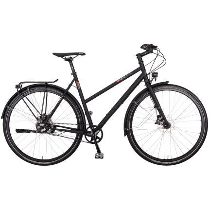 vsf fahrradmanufaktur T-900 Disc Rohloff - Women Trekking Bike with Belt Drive - 2023 - ebony matt