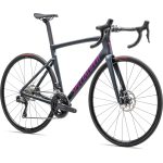 Specialized TARMAC SL7 COMP - Carbon Road Bike - 2023 - satin metallic deep lake / purple orchid - Image 3