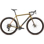 Specialized CRUX EXPERT - Carbon Gravel Bike - 2024 - satin harvest gold metallic / oak green