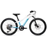 Ghost KATO FULL PARTY - 20" Kids Bike - 2024 - pearl white / bright blue glossy
