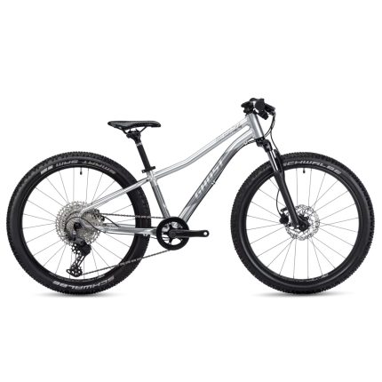 Ghost KATO FULL PARTY - 24" Kids Bike - 2024 - silver chrom / dark silver chrom glossy