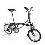 Brompton C Line Explore - 6-Speed - Mid Bar - Standard Seatpost - Dynamo - 16" Folding Bike - 2022 - black matt