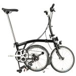 Brompton C Line Explore - 6-Speed - Mid Bar - Standard Seatpost - Dynamo - 16" Folding Bike - 2022 - black matt - Image 2