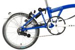 Brompton C Line Explore - 6-Speed - Mid Bar - Standard Seatpost - Dynamo - 16" Folding Bike - 2022 - picadilly blue matt - Image 4