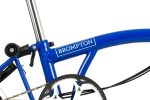 Brompton C Line Explore - 6-Speed - Mid Bar - Standard Seatpost - Dynamo - 16" Folding Bike - 2022 - picadilly blue matt - Image 5