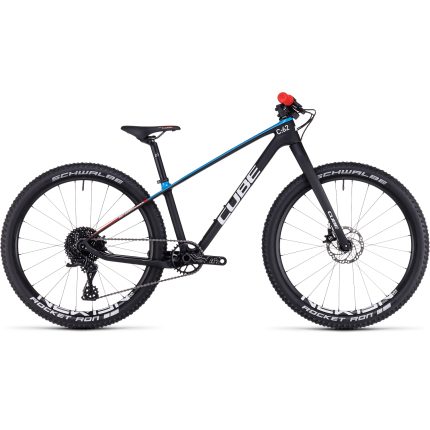 CUBE ELITE 240 C:62 Pro - 24" Carbon Children's Mountainbike - 2023 - carbon / blue / red