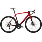 Trek ÉMONDA SLR 7 DISC Ultegra Di2 Roadbike - 2023 - Metallic Red Smoke to Red Carbon Smoke
