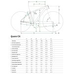 Cannondale QUICK CX EQ - Fitness Bike - 2023 - Abyss Blue - Image 2