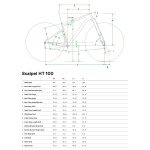 Cannondale SCALPEL HT CARBON 3 - 29" Mountain Bike - 2023 - acid blue - Image 2