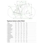 Cannondale TOPSTONE Carbon 1 Lefty - SRAM Force AXS - Gravelbike - 2023 - rally red - Image 2