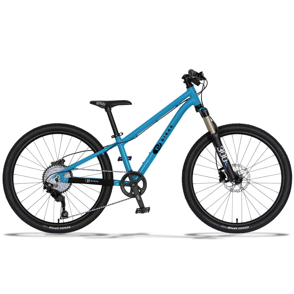 kubikes-24s-mtb-disc-turq-1244610.jpg KUbikes 24S MTB Disc - 24" Kids Mountainbike - 2022 - turquoise - Image 1