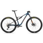 Orbea OIZ H30 Deore Mountain Bike - 2023 - Moondust Blue - Orange (matt)