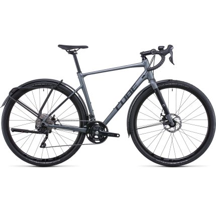 CUBE NUROAD Pro FE - Gravel Bike - 2022 - inkgrey/black