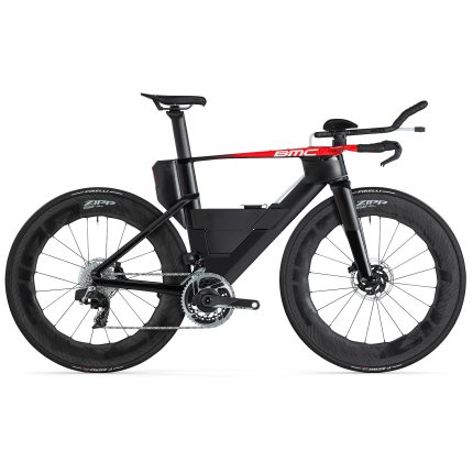 BMC SPEEDMACHINE 01 LTD - Carbon Triathlon Bike - 2024 - carbon / white / red