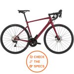 Cannondale SYNAPSE CARBON 3 L - Roadbike - 2022 - black cherry A02