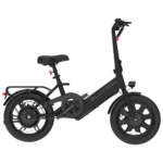 Blutron EB350F 350W Foldable Compact Electric Bike - Black - Image 3