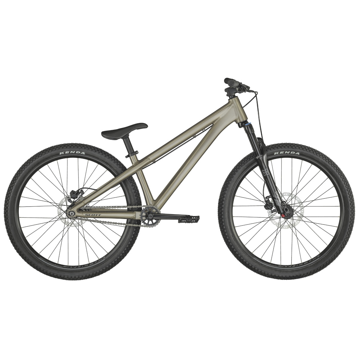 280553-scott-voltage-yz-1203787.jpg SCOTT VOLTAGE YZ 0.1 - Dirt Jump Bike - 2022 - smoked raw / alloy - Image 1