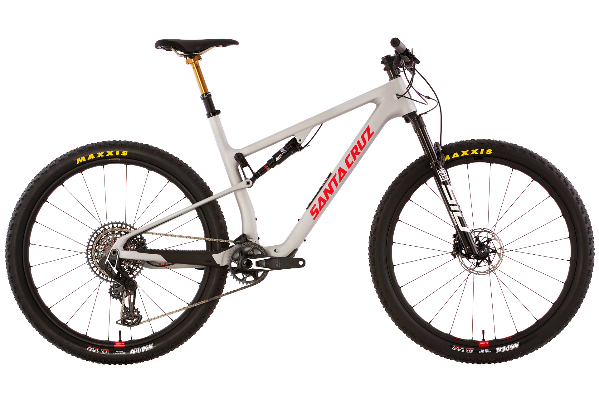 37136-en-bi003913-matte-silver.jpg Santa Cruz Blur 4 Cc X0 Axs Rsv Bike - Image 1