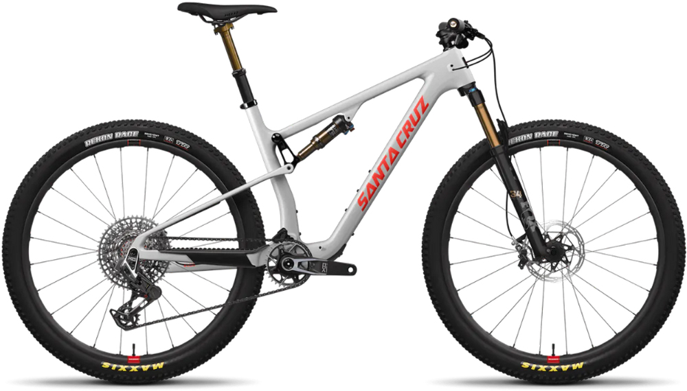 37291-en-bi003914-matte-silver.jpg Santa Cruz Blur 4 Cc X0 Axs Tr Rsv Bike - Image 1