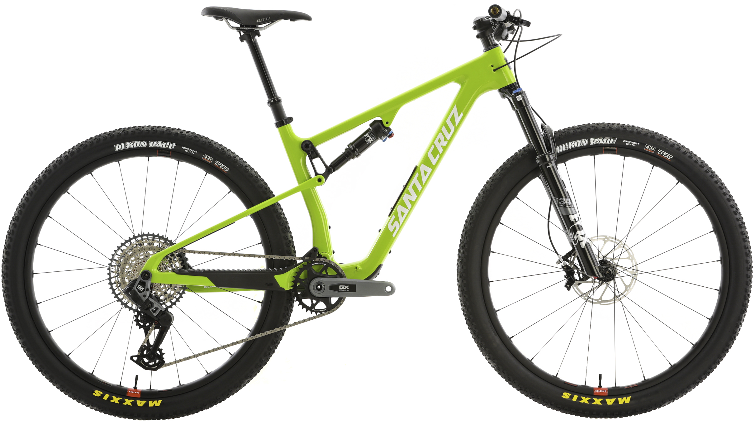 38274-en-bi003910-gloss-spring-green.jpg Santa Cruz Blur 4 C Gx Axs Tr Rsv Bike - Image 1