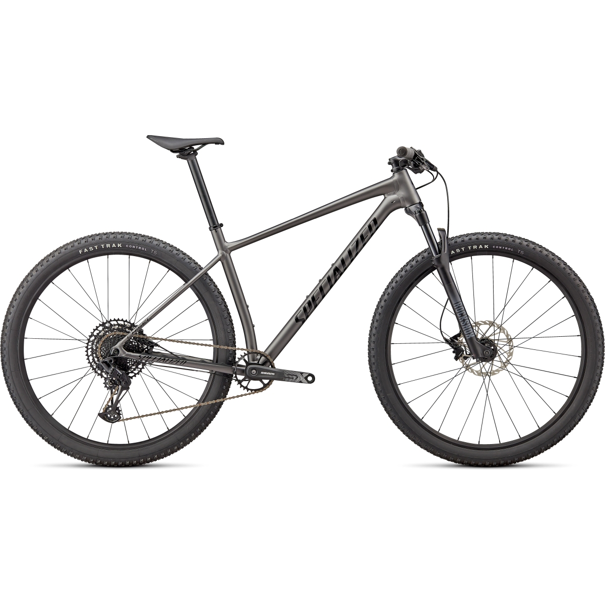 91722-72-chisel-ht-smk-tarblk-hero-1109846.jpg Specialized CHISEL Mountainbike - 29" - 2024 - satin smoke / gloss tarmac black - Image 1