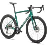 Specialized TARMAC SL8 PRO - Shimano Ultegra Di2 - Carbon Roadbike - 2024 - gloss pine green metallic / white - Image 3