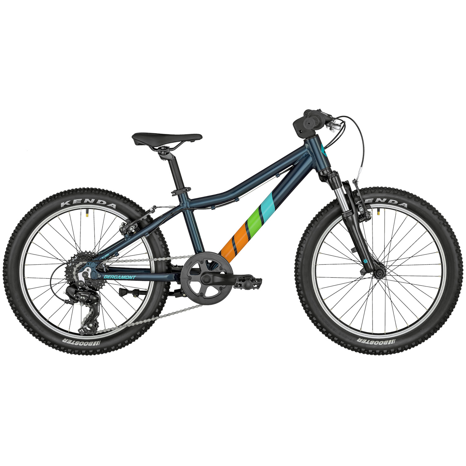 bergamonster20-1409797.jpg Bergamont Bergamonster 20 - 20" Kids Mountain Bike - 2023 - shiny kiez blue - Image 1