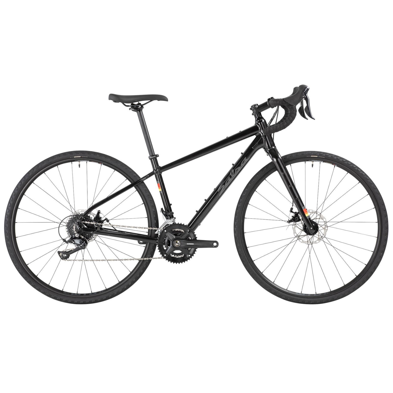 bk9448-salsa-journeyer-sora-700c-black-01-1291058.jpg Salsa JOURNEYER Sora - Gravel/Allroad Bike - 2023 - black - Image 1