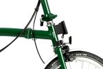 Brompton C Line Utility - 3-Speed - High Bar - Telescopic Seatpost - Dynamo - 16" Folding Bike - 2022 - racing green matt - Image 6