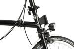 Brompton C Line Utility - 3-Speed - High Bar - Extended Seatpost - Dynamo - 16" Folding Bike - 2022 - black matt - Image 6