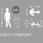 Puky CEETY COMFORT Tricycle - black - Image 2