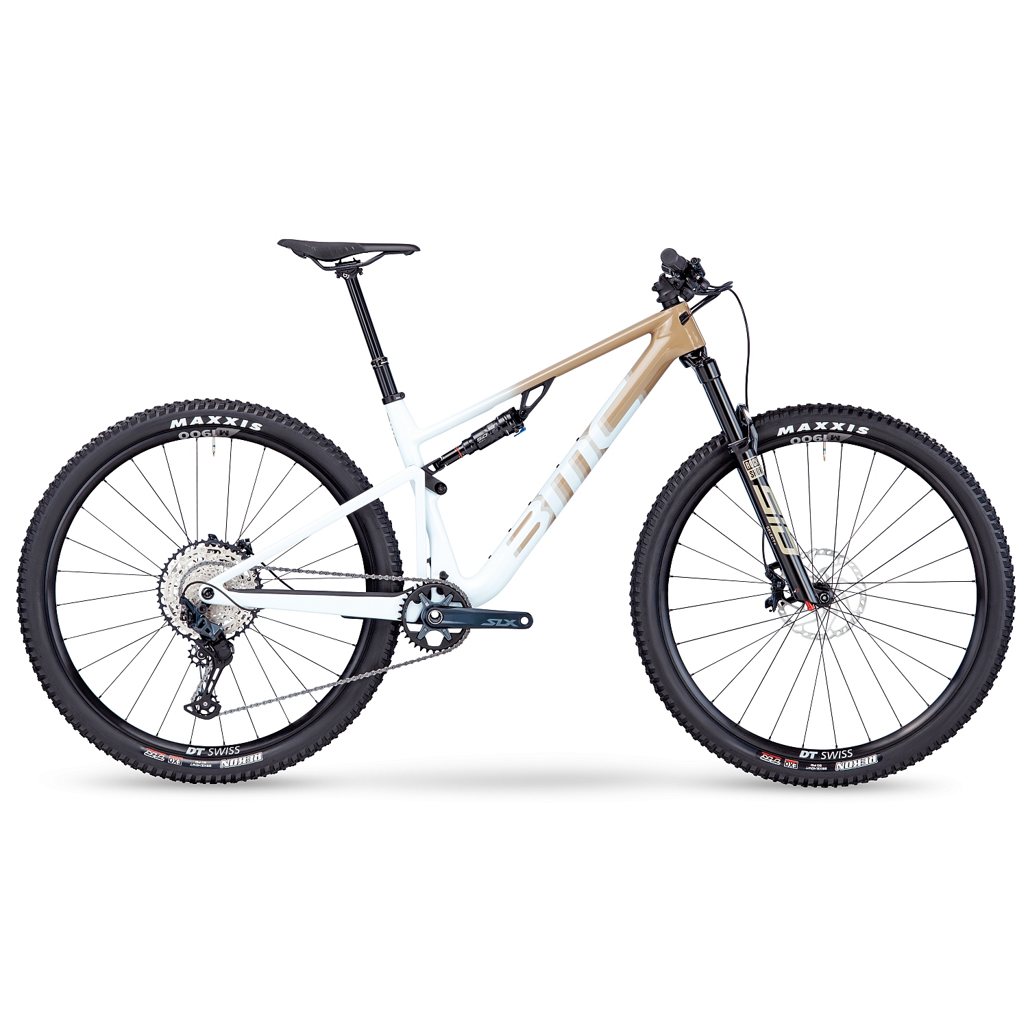 fourstroke-lt-one-sand-white-1337214.jpg BMC FOURSTROKE LT ONE - 29" Carbon Mountainbike - 2023 - sand / white - Image 1