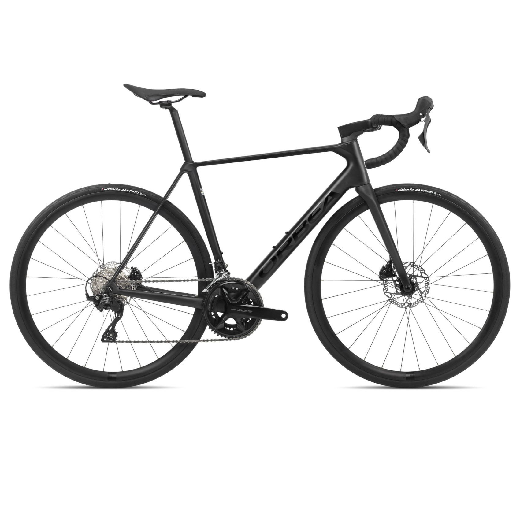 CREATOR: gd-jpeg v1.0 (using IJG JPEG v62), quality = 80 Orbea ORCA M30 - Carbon Road Bike - 2024 - Vulcano-Black (matt) - Black (gloss) - Image 1