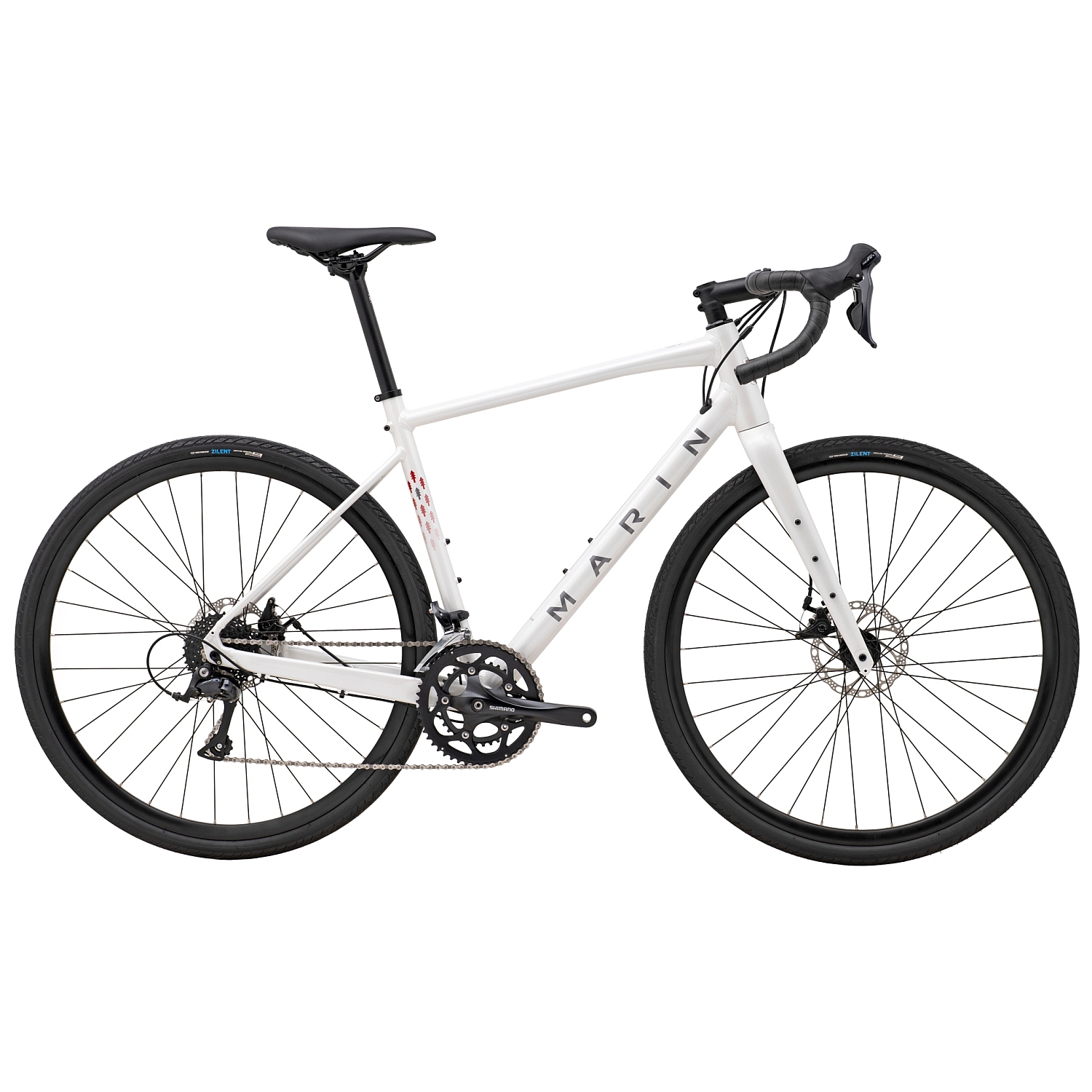 gestalt-1-white-1-1359473.jpg Marin GESTALT 1 - Gravel Bike - 2023 - White - Image 1
