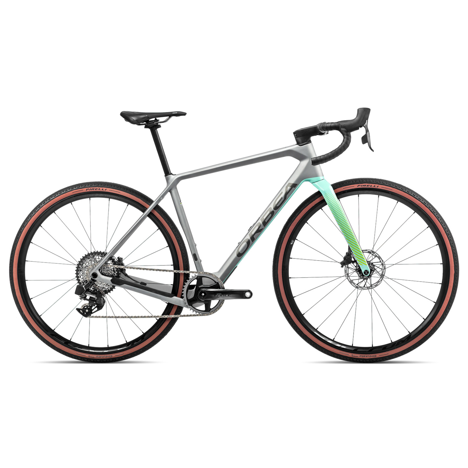m114ttcc-orbea-ae-side-terra-m21eteam-1x-1182418.jpg Orbea Terra M21e Team 1X - Force XPLR eTAP AXS Gravel Bike - 2023 - stone silver / ice green - Image 1