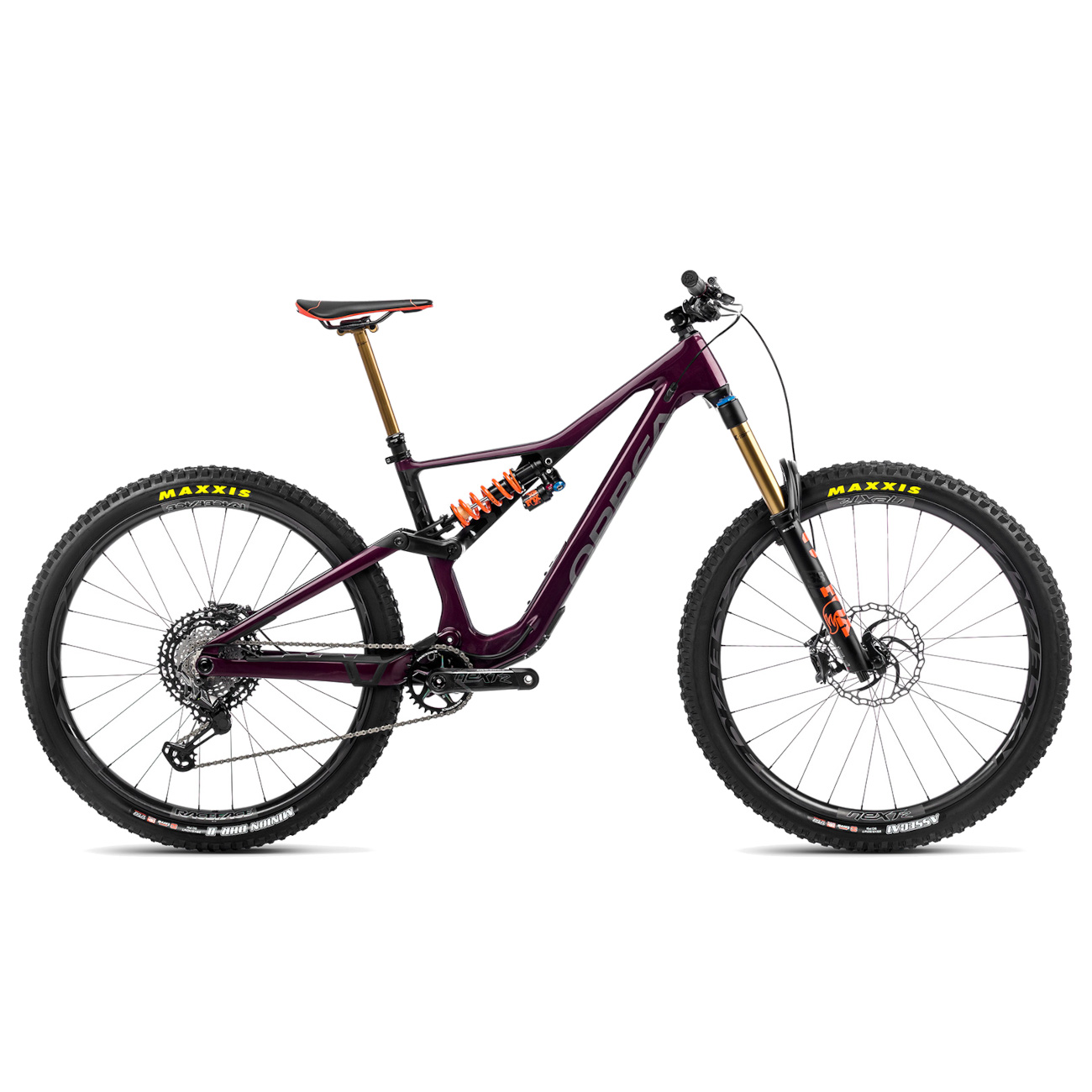 m265ttcc-lp-side-rallon-mltd-1098133.jpg Orbea Rallon M-Ltd XTR Mountainbike - 2022 - Metallic Mulberry (gloss-matt) - Image 1