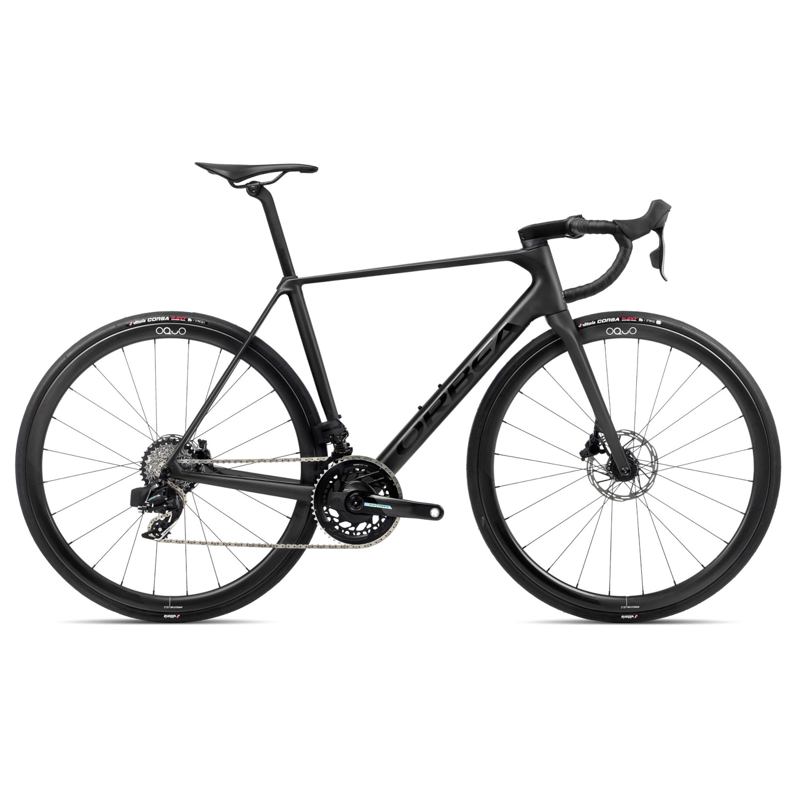 CREATOR: gd-jpeg v1.0 (using IJG JPEG v62), quality = 80 Orbea ORCA M21eTEAM PWR - Force AXS - Carbon Road Bike - 2024 - Vulcano-Black (matt) - Black (gloss) - Image 1