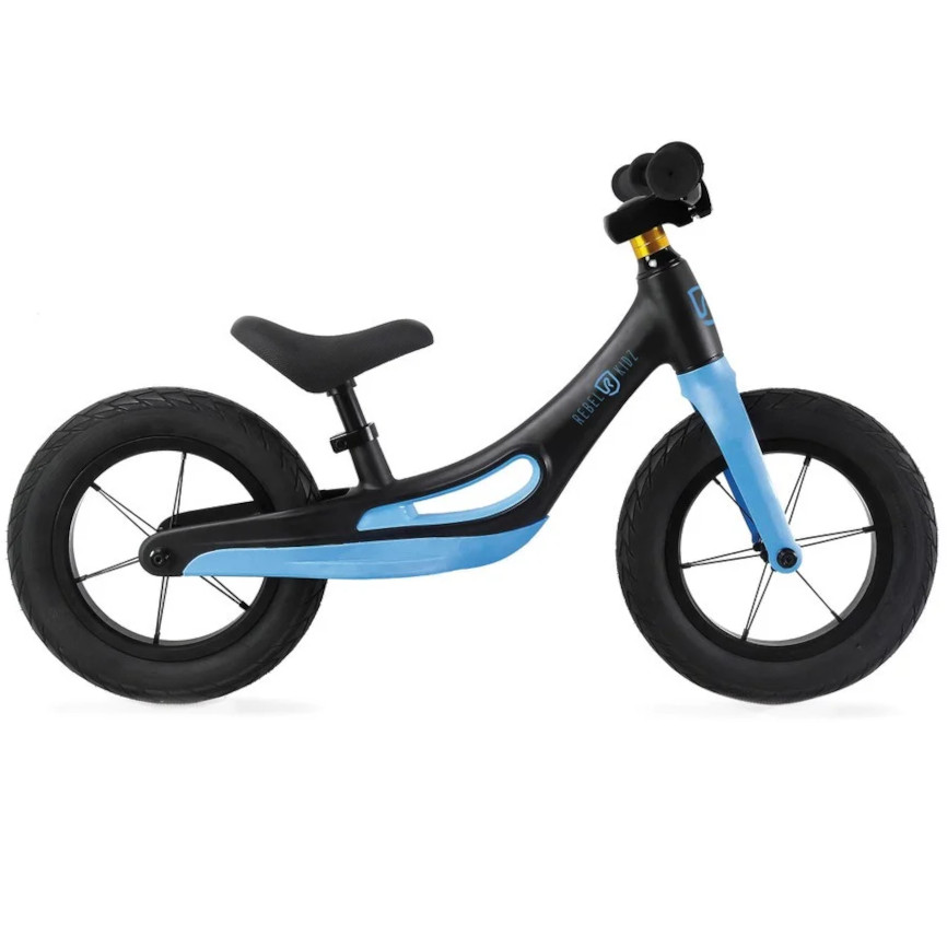rebel-kidz-12-blue-1508214.jpg Rebel Kidz 12" Children“s Balance Bike - 2023 - black/blue - Image 1