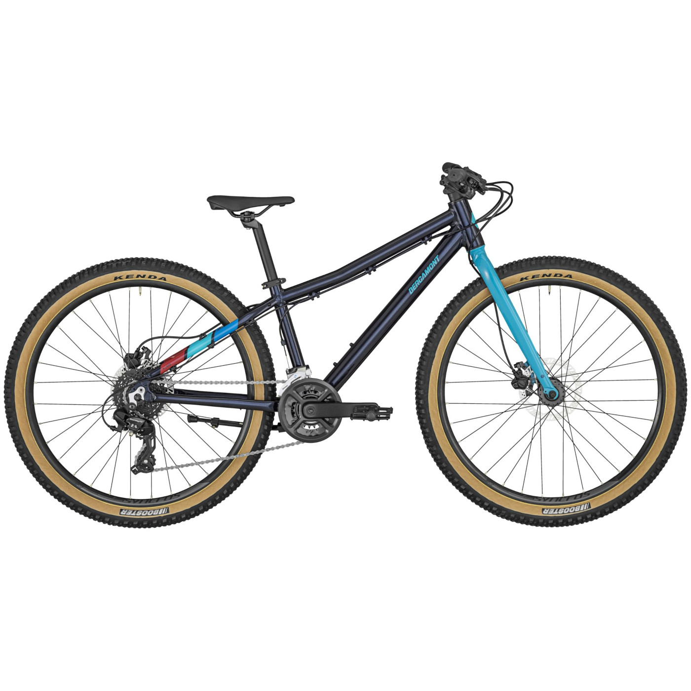 revox-26-lite-shiny-dark-blue-1405753.jpg Bergamont REVOX 26 LITE - 26" Kids Mountain Bike - 2023 - shiny dark blue - Image 1
