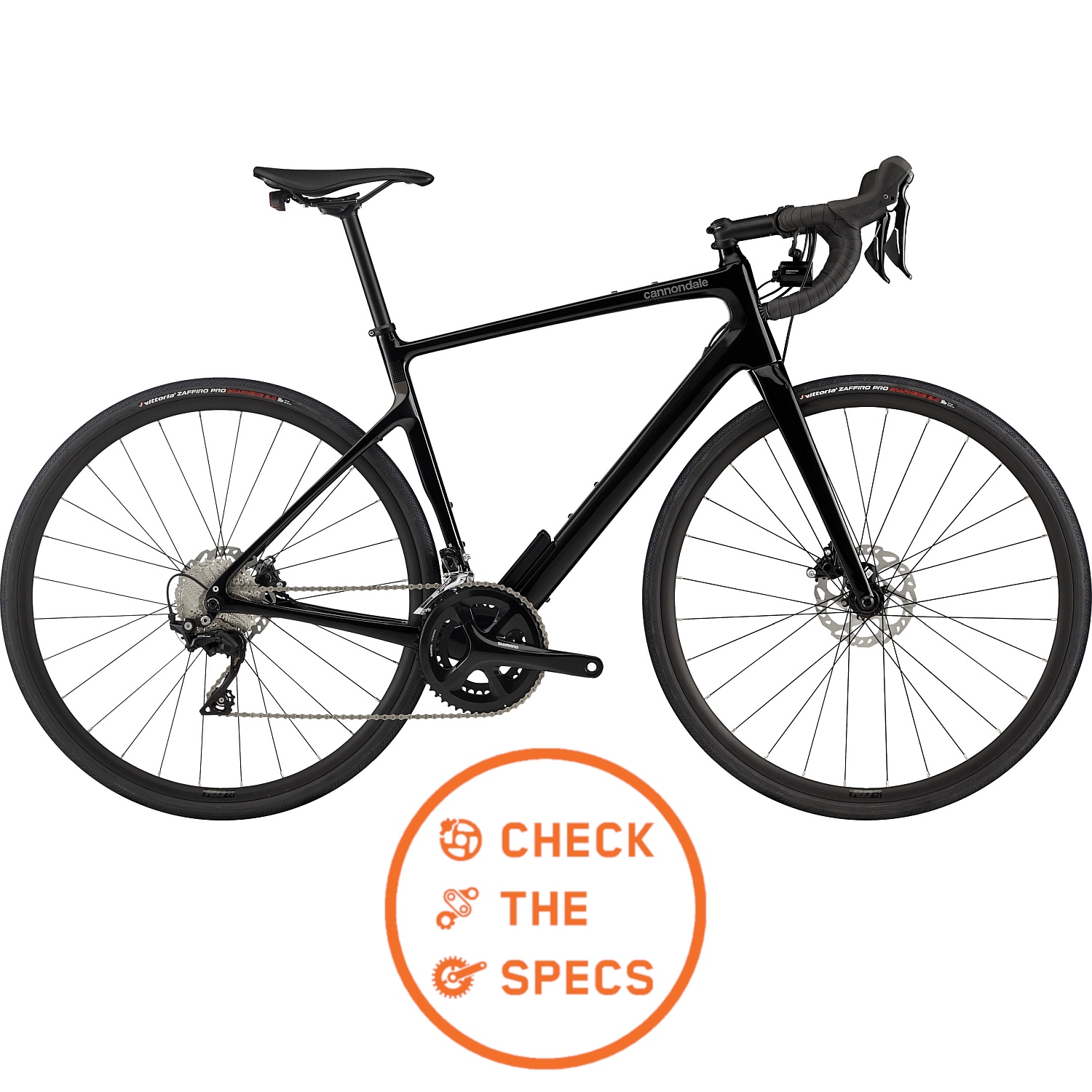 synapse-carbon-3-l-black-1-1326750.jpg Cannondale SYNAPSE CARBON 3 L - Roadbike - 2022 - black A01 - Image 1