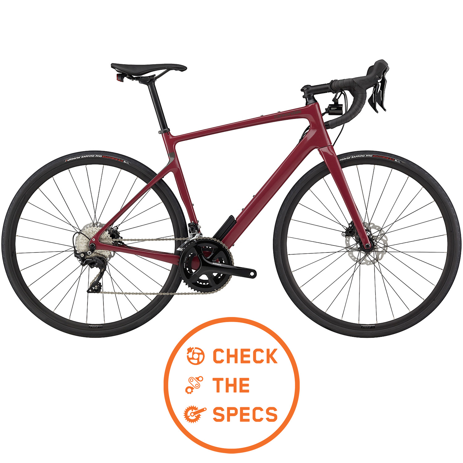 synapse-carbon-3-l-black-cherry-1-1145963-1396970.jpg Cannondale SYNAPSE CARBON 3 L - Roadbike - 2022 - black cherry A02 - Image 1