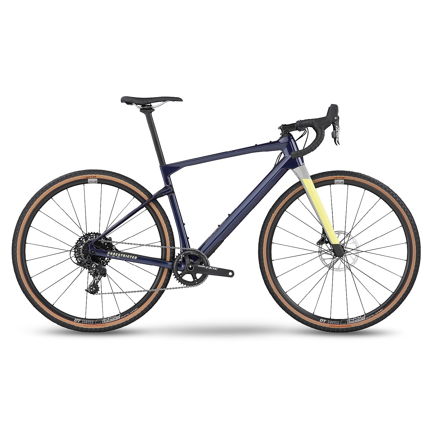 urs-two-midnight-blue-speckle-grey-1290553.jpg BMC URS TWO - Carbon Gravel Bike - 2023 - midnight blue / speckle grey - Image 1
